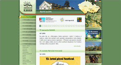 Desktop Screenshot of mikroregionkahan.cz