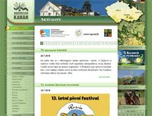 Tablet Screenshot of mikroregionkahan.cz